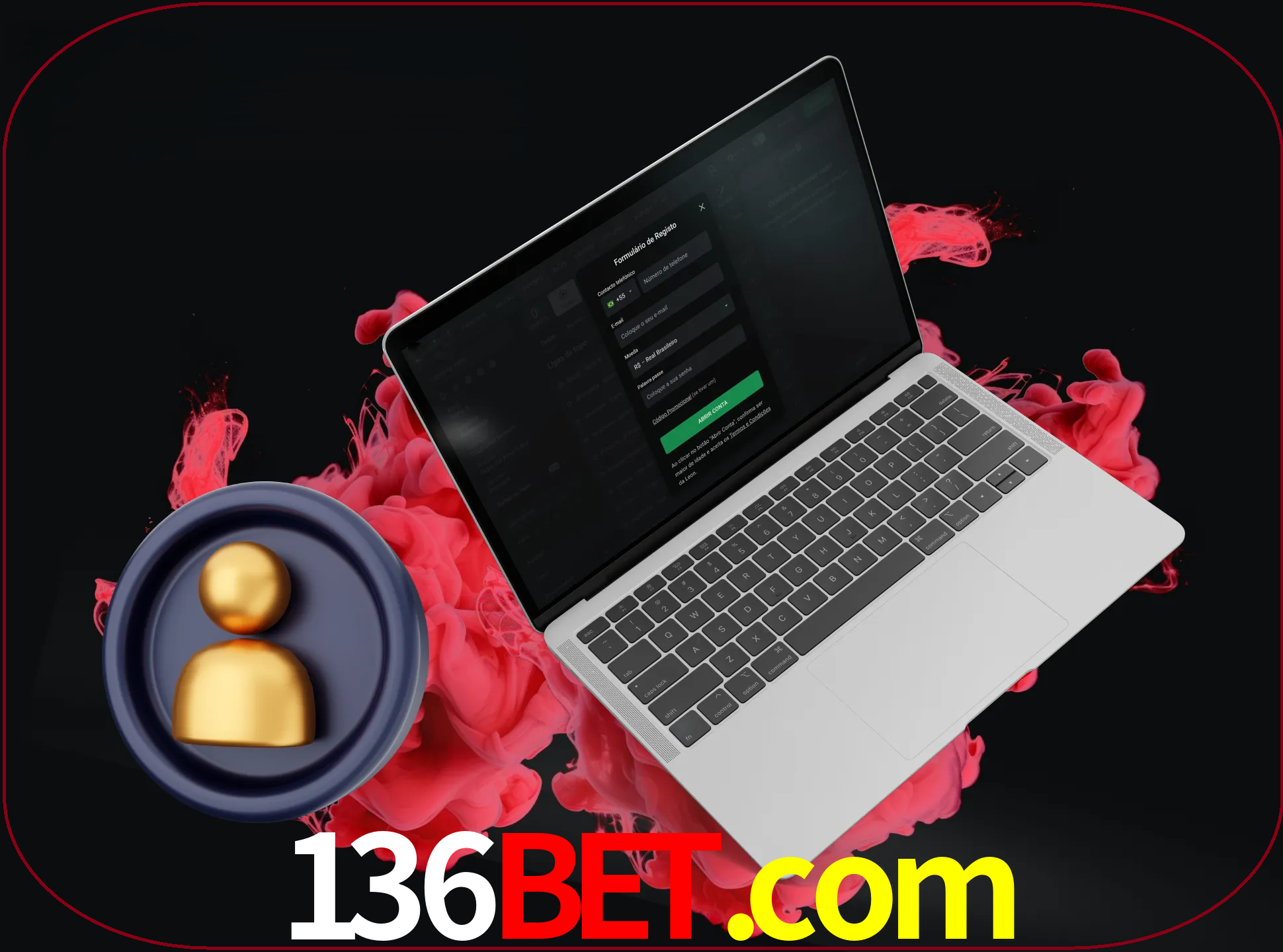 No cabeçalho do site 136bet, clique no botão que o levará a um formulário especial onde terá de introduzir as suas informações actuais.